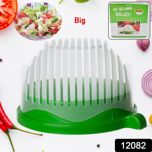 Plastic 60 Seconds Salad Cutter Salad Maker Salad Bow (1 Pc)