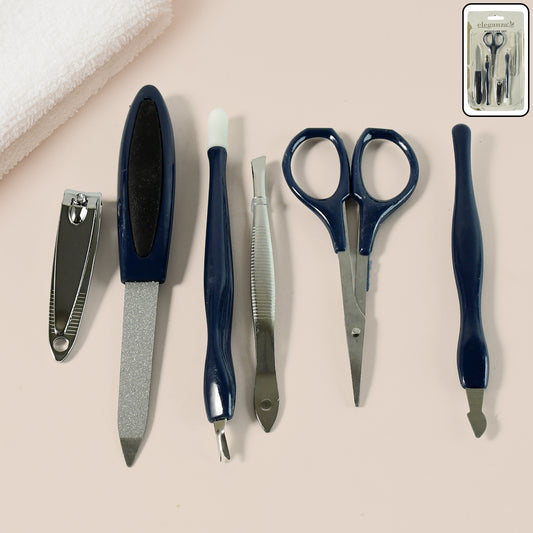 6 In1 Manicure Pedicure Grooming Kit