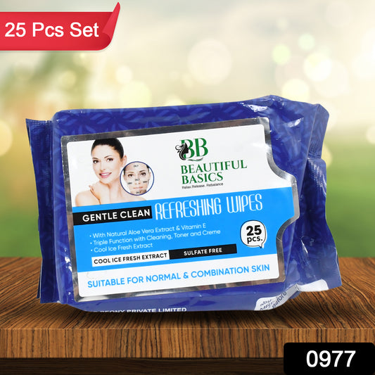 Refreshing Wet Wipes For Face Facial Cleansing Refreshing Skin Hydration Soothing For Skin Ph Balance Alcohol Free Nourishing With Fruit Extract 25 Wipes