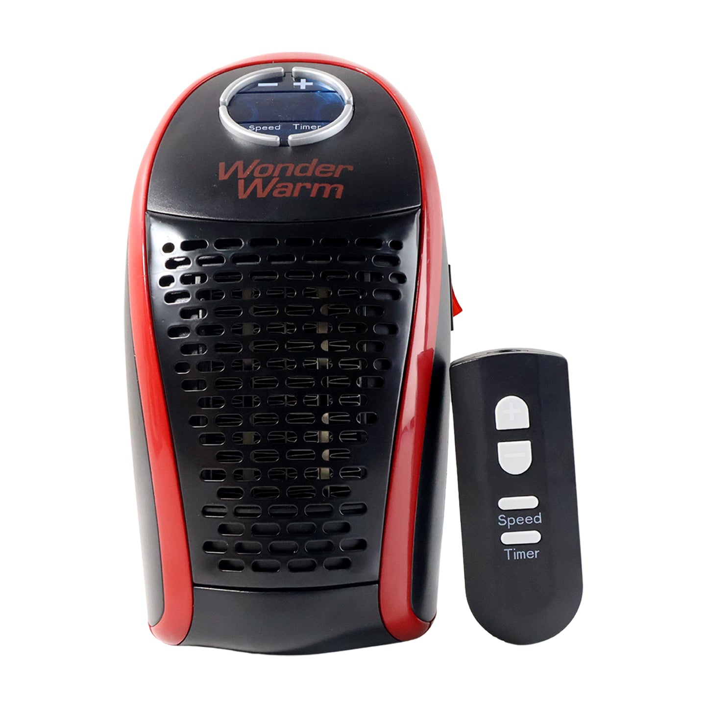 Wonder Warm 400w Wall Plug Room Heater With Remote Control (1 Pc)