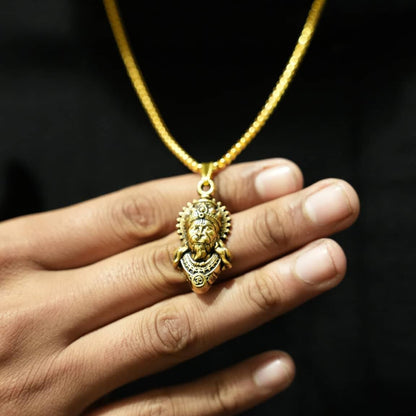 Lord Hanuman Pendant with Chain
