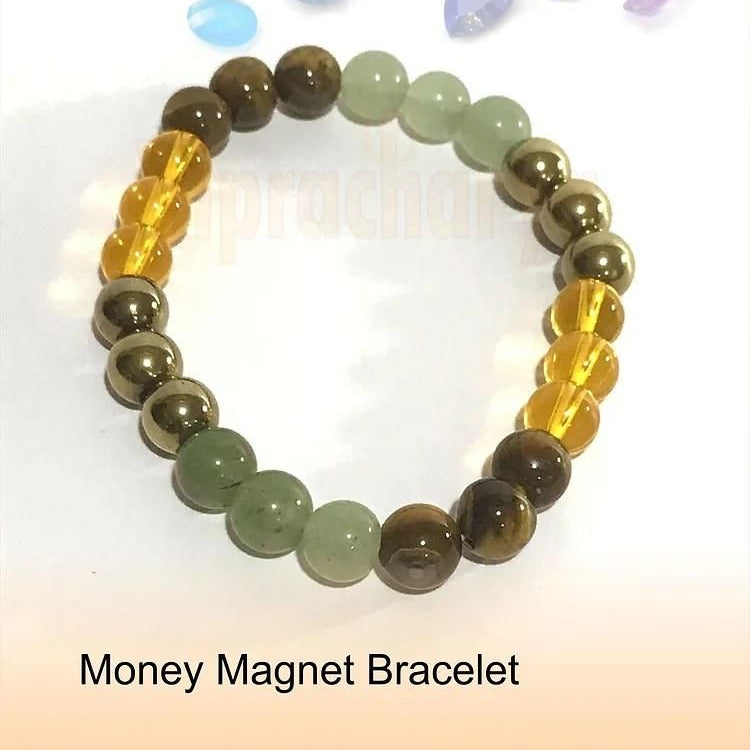 Natural Money Beads Bracelet (Pack of 1)