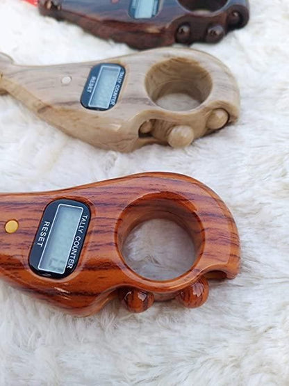 Tally Counting Machine-Manual Finger Rotating Digital Tally Number Counting Machine(Color on availability)