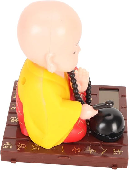 Solar Powered Sitting Buddha Statue  Moving Head And Hand (1 Pc  Big)