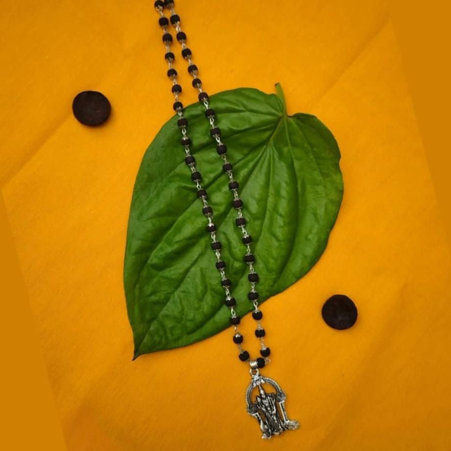 Karungali Mala With Murgan Locket