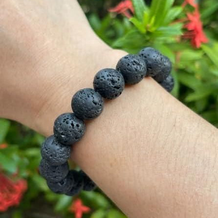 Natural Lava Rock Bracelet