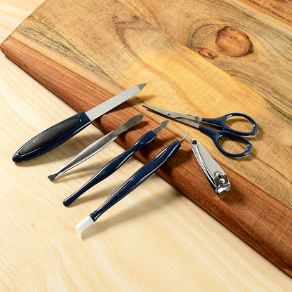 6 In1 Manicure  Pedicure Grooming Kit