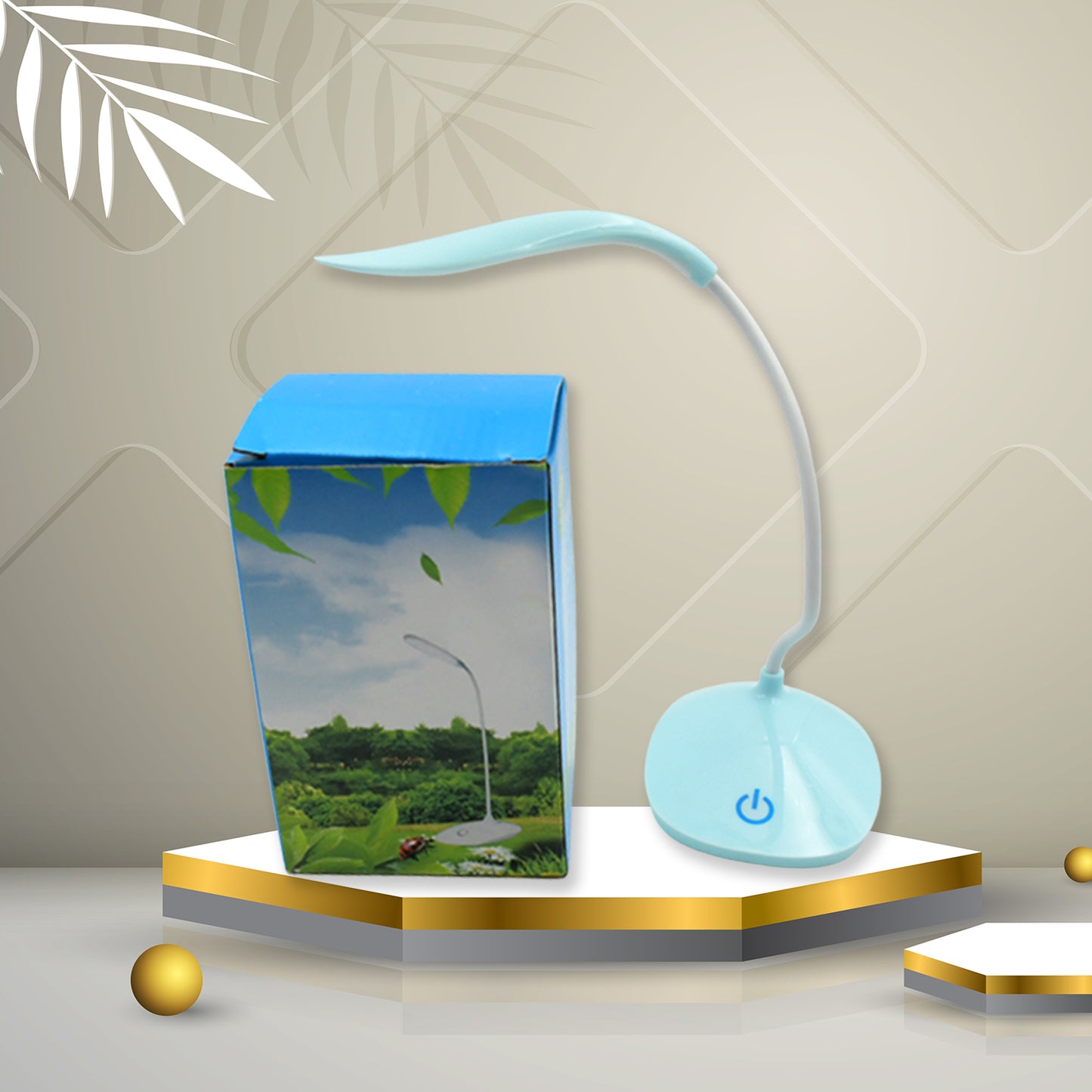 Study Lamp Rechargeable Led Touch On Off Switch Student Study Reading Dimmer