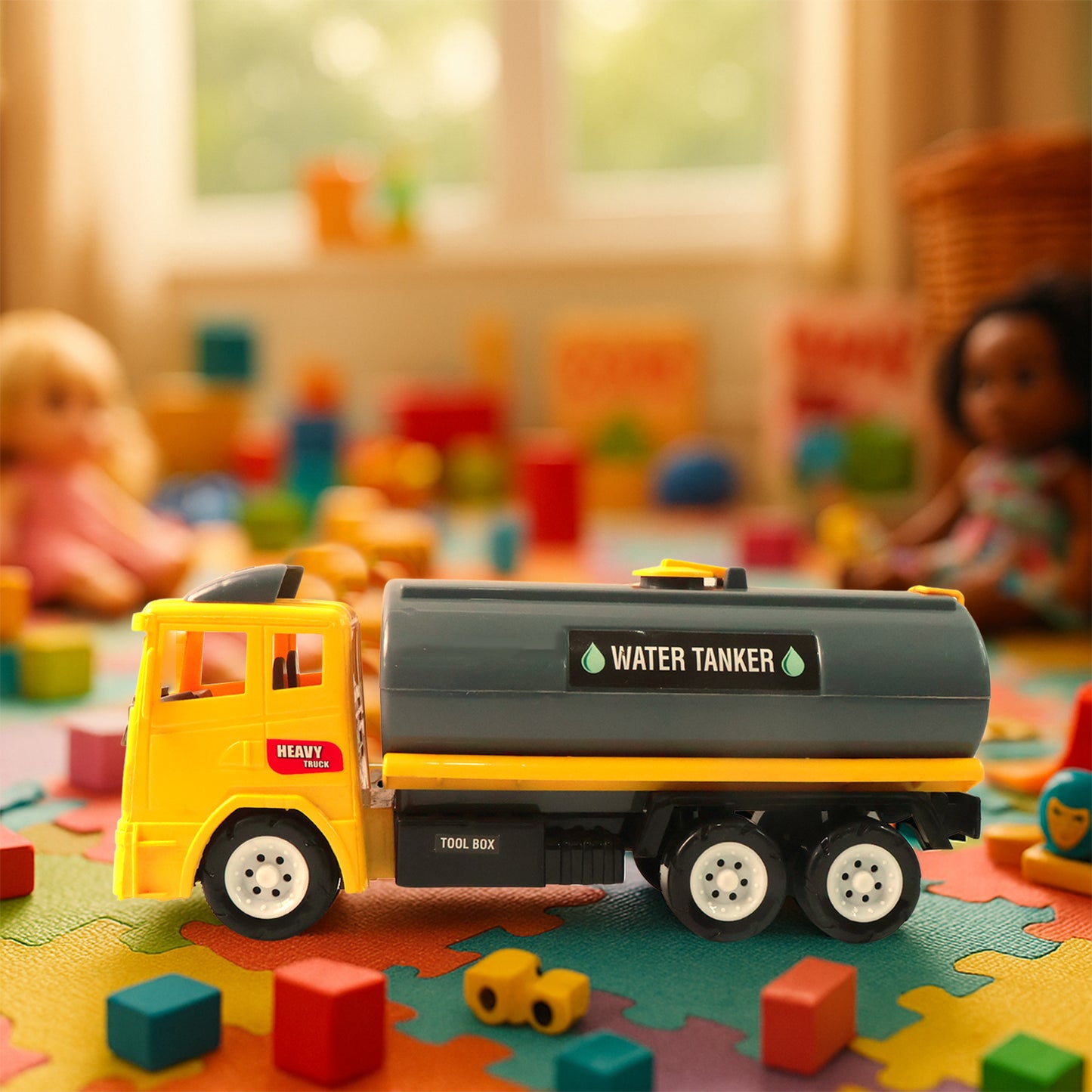 Funwoods Water Tanker Toy Truck - (1 Pc)