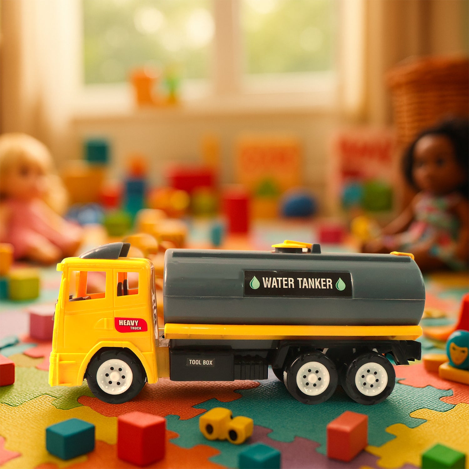Funwoods Water Tanker Toy Truck - (1 Pc)