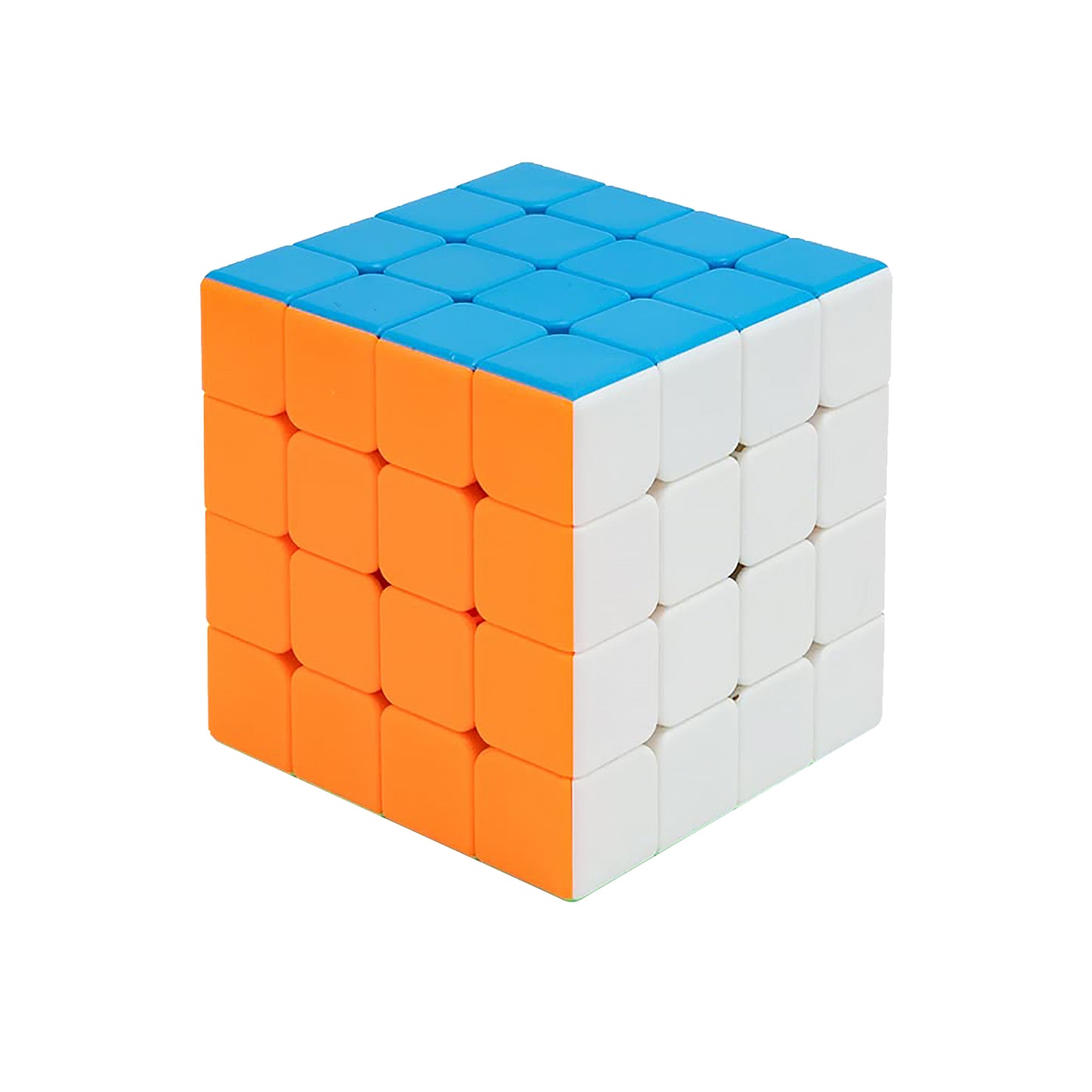 Small Puzzles Cubes  4×4×4 High Speed Sticker Less Magic Cube Game Kids