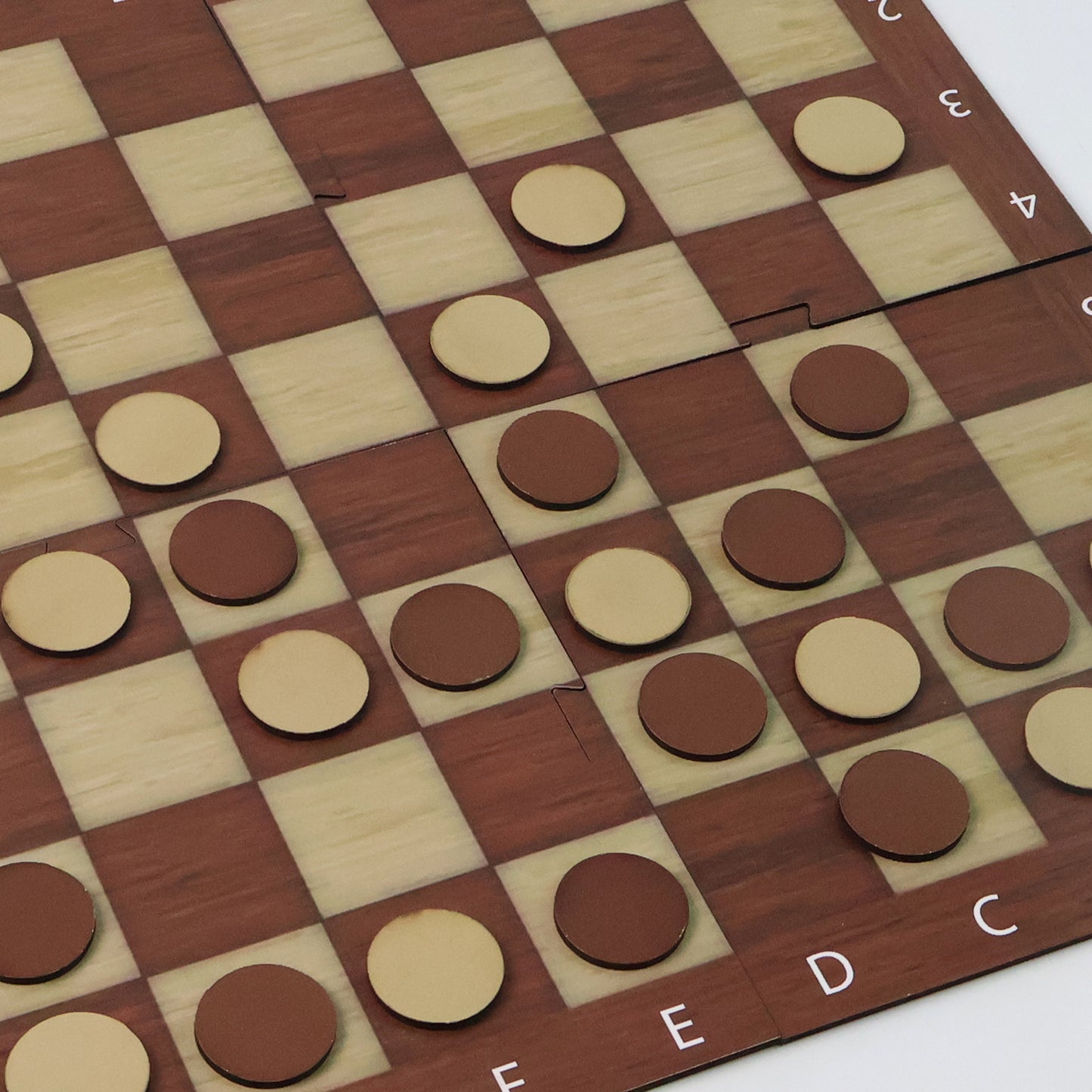 Chess  Checkers 2-in-1 Travel Game - (1 Set)